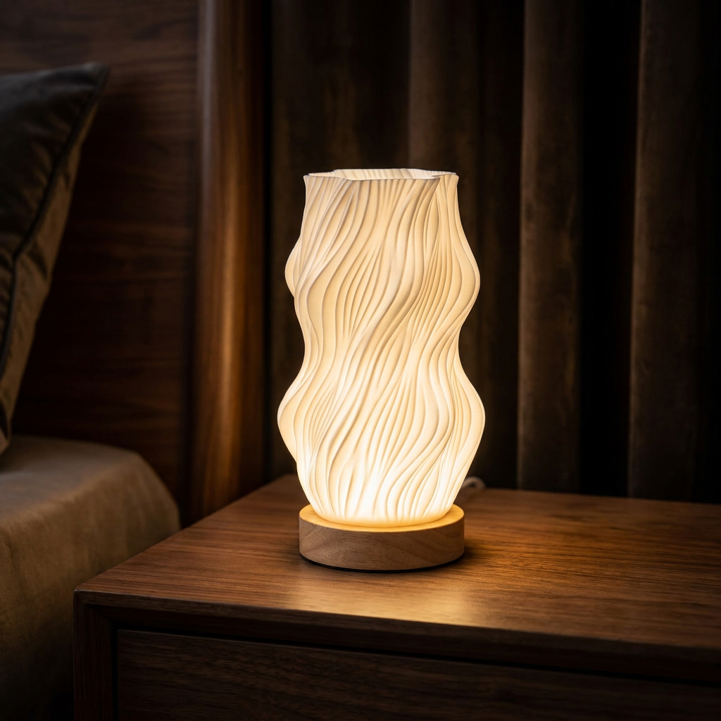 Wave Table Lamp