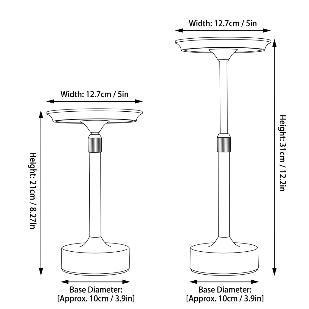 Telescopic Table Lamp