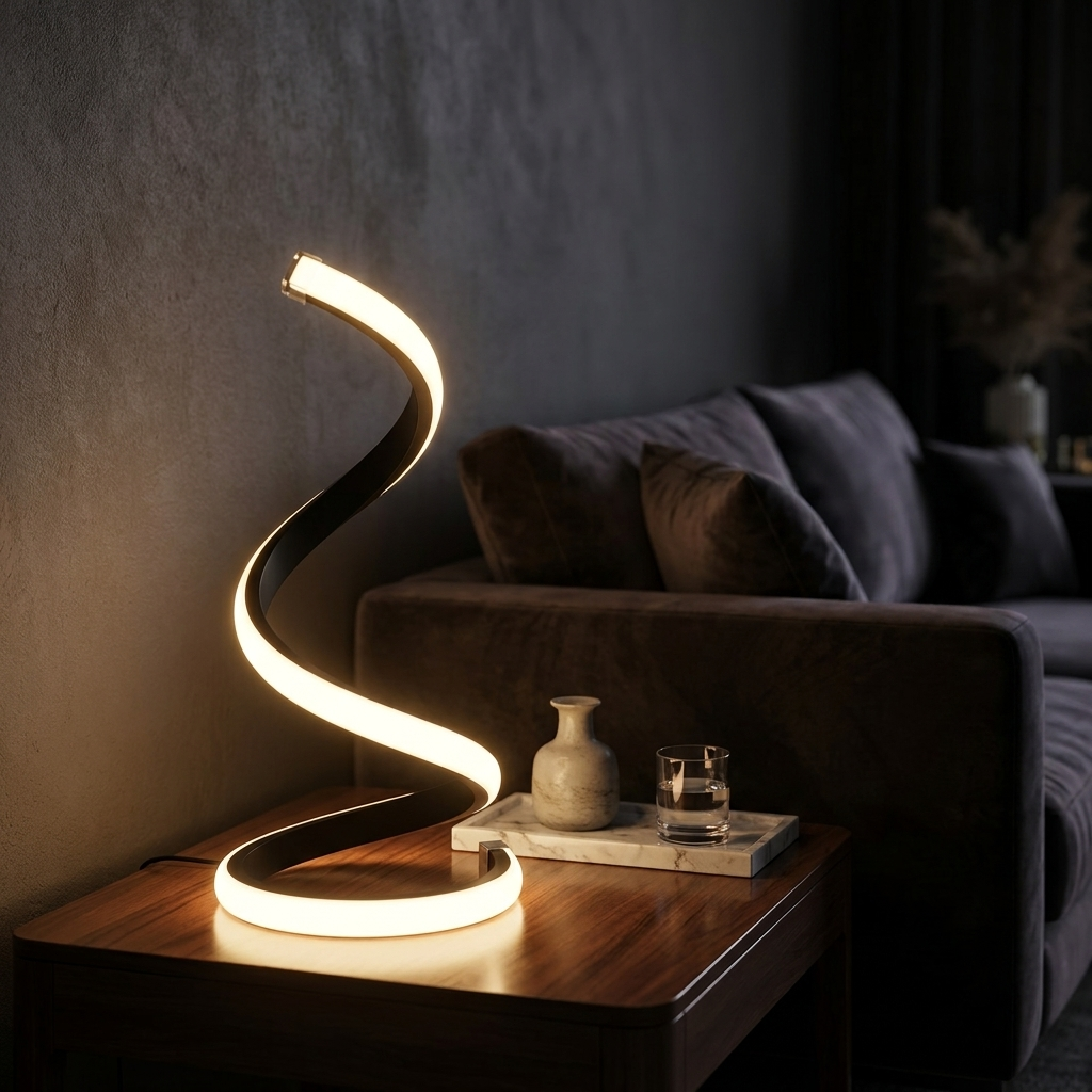Spiral Table Lamp