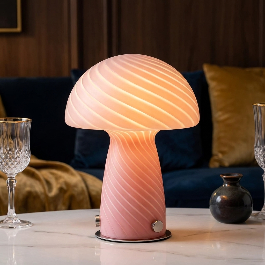 Retro Mushroom Table Lamp