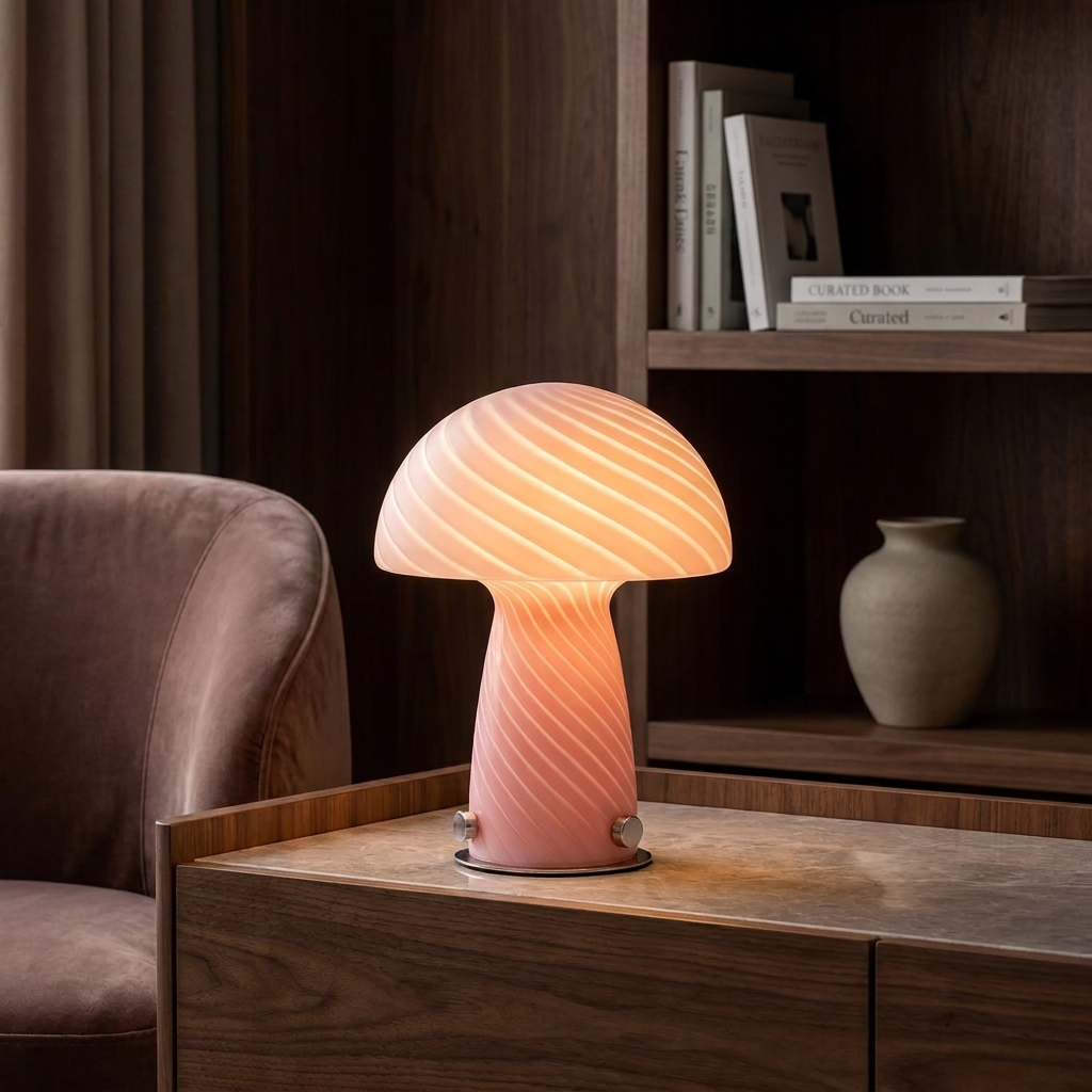 Retro Mushroom Table Lamp