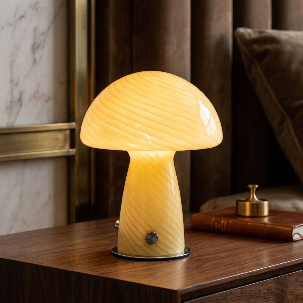 Retro Mushroom Table Lamp