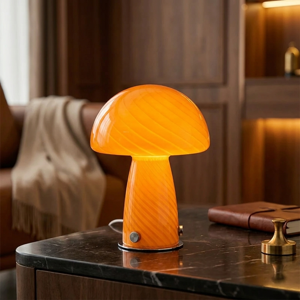Retro Mushroom Table Lamp