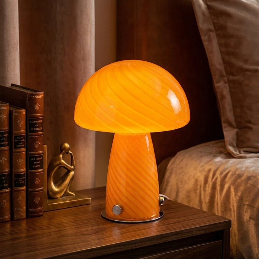 Retro Mushroom Table Lamp