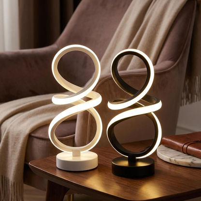 Retro Spiral Table Lamp