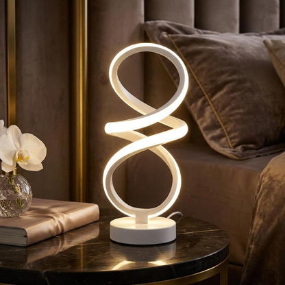 Retro Spiral Table Lamp