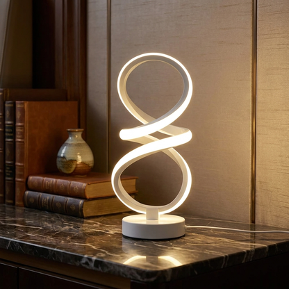 Retro Spiral Table Lamp