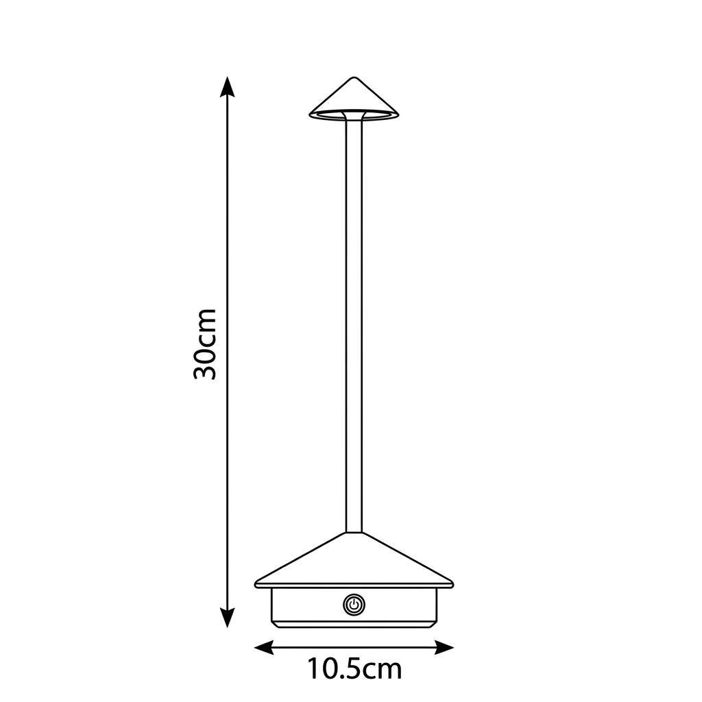Minimalist Touch Table Lamp