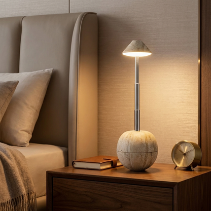 Tumbler Stone Table Lamp