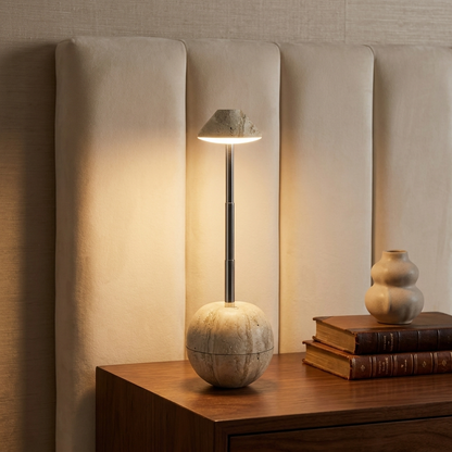 Tumbler Stone Table Lamp