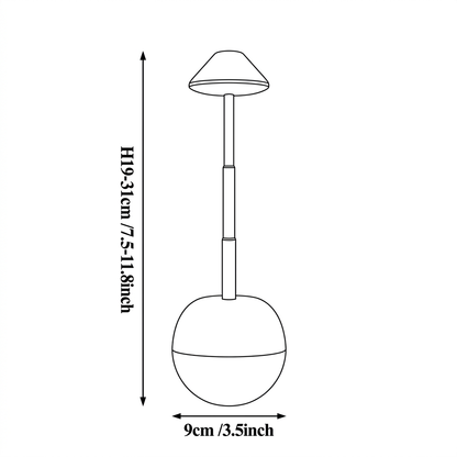 Tumbler Stone Table Lamp